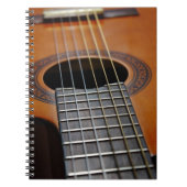 クラシックなアコースティックギター ノートブック (正面)