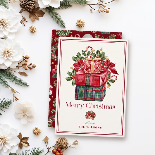クラシックなアソートプレゼント クリスマス
