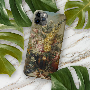 クラシックなアンティークの花の静物画 ファインアートペインティング iPhone 16 PRO MAXケース