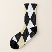 クラシックなアーガイル ソックス (左外側)