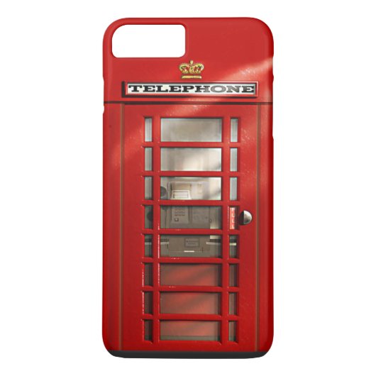 クラシックなイギリスの赤い電話ボックスのiphone 4ケース Case-Mate iPhoneケース (裏面)