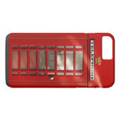 クラシックなイギリスの赤い電話ボックスのiphone 4ケース Case-Mate iPhoneケース (裏面(横))