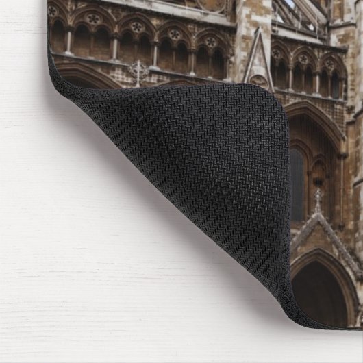 クラシックなウェストミンスター寺院の写真ロンドンイギリス マウスパッド (コーナー)