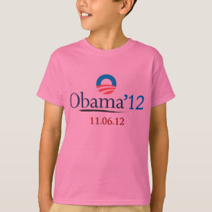 クラシックなオバマ2012の子供のTシャツ Tシャツ