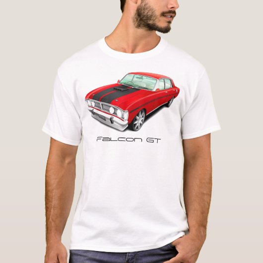 クラシックなオーストラリア筋肉車 Tシャツ (正面)