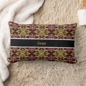 クラシックなオーストリア ウィーン ベルヴェデーレ公園の全景 ランバークッション (ブランケット)