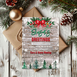 クラシックなカントリー 赤い蝶ネクタイ ホリデー クリスマス