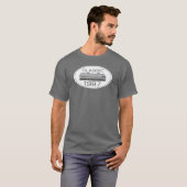 クラシックなキャンピングカー Tシャツ (正面フル)