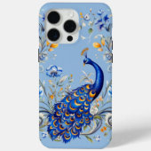 クラシックなクジャクのデザイン - 彼女へのエレガントなギフト Case-Mate iPhoneケース (裏面)