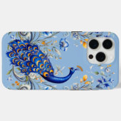 クラシックなクジャクのデザイン - 彼女へのエレガントなギフト Case-Mate iPhoneケース (裏面 (横))