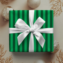 クラシックなクリスマスのエメラルドグリーンのストライプ
