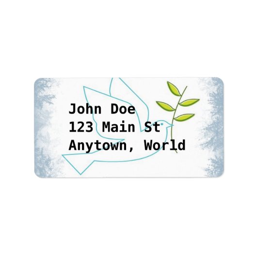 クラシックなクリスマス ラベル (正面)