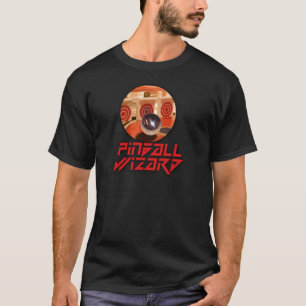 クラシックなゲーマー-ピンボール Tシャツ