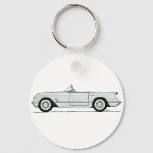 クラシックなコルベットKeychain キーホルダー