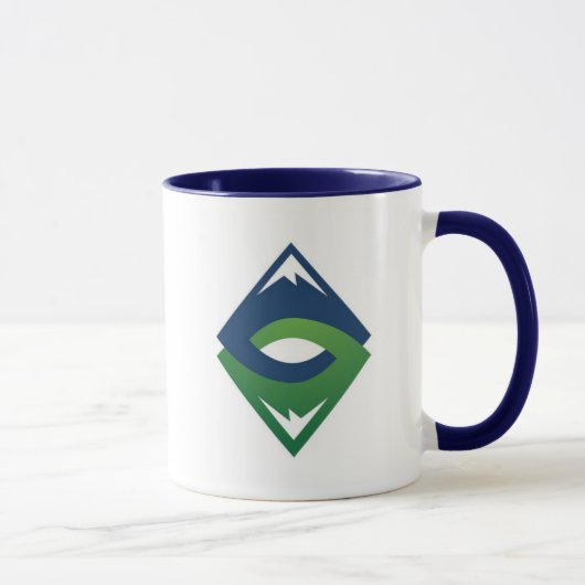 クラシックなコーヒーのマグ マグカップ (右)