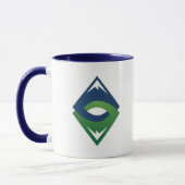 クラシックなコーヒーのマグ マグカップ (左)