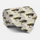 クラシックなサケはカードで飛びます ネクタイ (ロール)