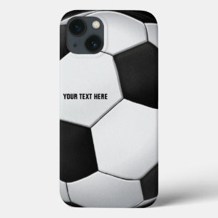 クラシックなサッカー のフットボール iPhone 13ケース