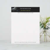 クラシックなシルエット レターヘッド (スタンド正面)