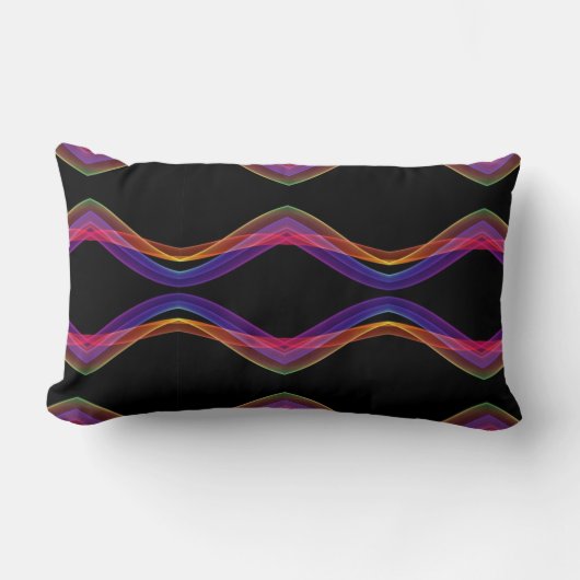クラシックなスタイルとカラー ランバークッション (正面)