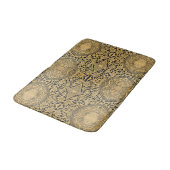 クラシックなスタイルのスクロールワーク バスマット (アングル)