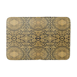 クラシックなスタイルのスクロールワーク バスマット