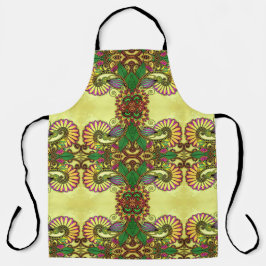 クラシックなスタイルの色 エプロン