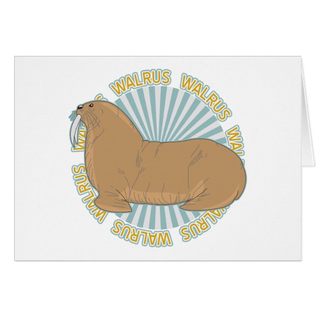 クラシックなセイウチ (正面横)