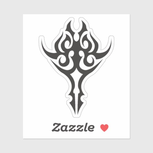 クラシックなタトゥーにインスパイアされたラインアートデザイン シール (シート)