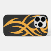 クラシックなタトゥーにインスパイアされたラインアートデザイン iPhoneケース (裏面横)