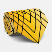 クラシックなダイヤモンドのアールデコのタイ-金ゴールド塵 ネクタイ (ロール)