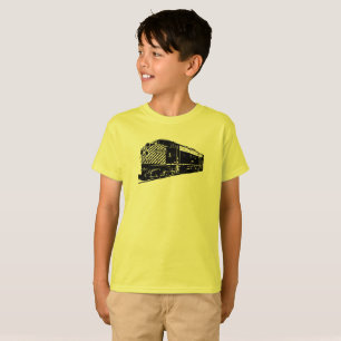 クラシックなディーゼル列車エンジン Tシャツ