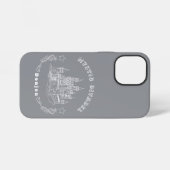クラシックなデザインの城 iPhoneケース (裏面横)