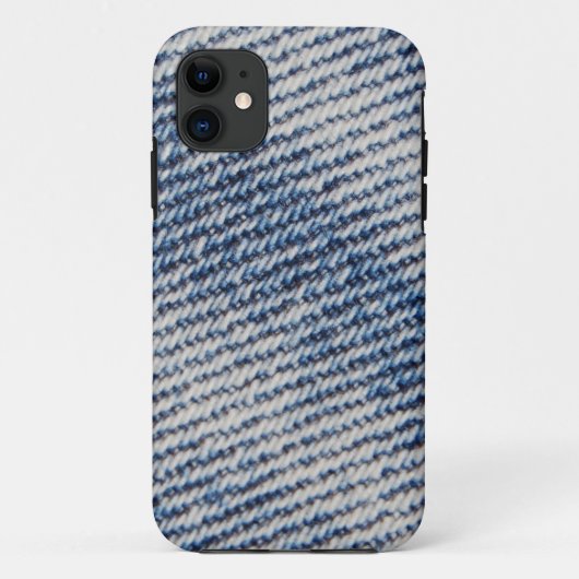 クラシックなデニムの質のiPhone 5の場合 Case-Mate iPhoneケース (裏面)