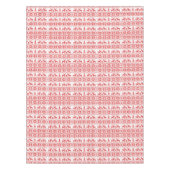 クラシックなトナカイのクリスマス。 パターン テーブルクロス (正面)