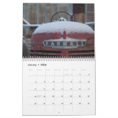 クラシックなトラクターのカスタマイズ可能なカレンダー カレンダー (1月 2026)