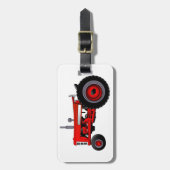 クラシックなトラクター ラゲッジタグ (正面縦)