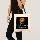 クラシックなハロウィン、ジャック・オ・ランタン トートバッグ (正面(商品))