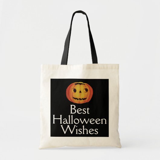クラシックなハロウィン、ジャック・オ・ランタン トートバッグ (正面)