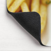 クラシックなハンバーガーおよび揚げ物のマウスパッド マウスパッド (コーナー)