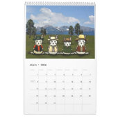 クラシックなバニーのテレビ2011のカレンダー カレンダー (3月 2026)