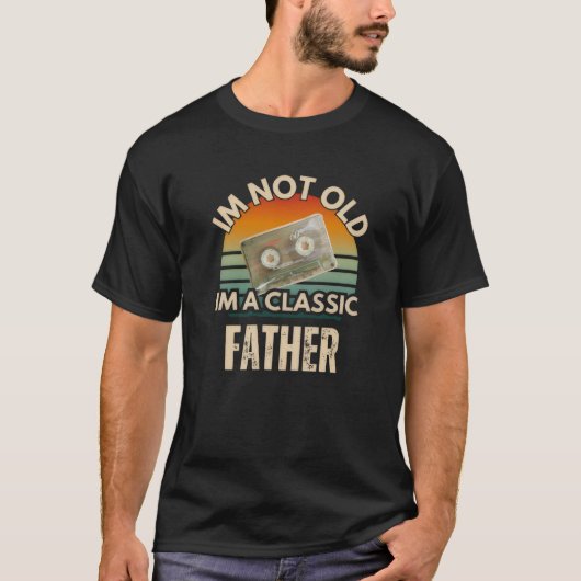 クラシックなパパ ヴィンテージ Tシャツ (正面)