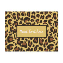 クラシックなヒョウ柄 アニマルプリント ネコの模様