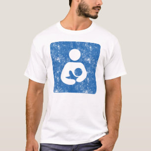 クラシックなビンテージエッチングの母性アート Tシャツ