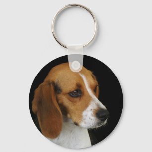 クラシックなビーグル犬 キーホルダー