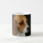 クラシックなビーグル犬 コーヒーマグカップ (中央)