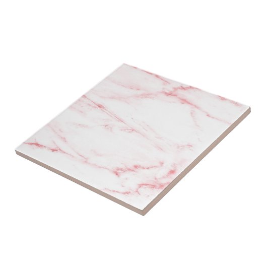 クラシックなピンクの大理石 タイル (側面)