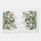 クラシックなフリルハト キッチンタオル (横)