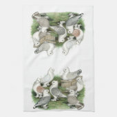 クラシックなフリルハト キッチンタオル (縦)