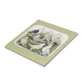 クラシックなフリルハトSatinettes タイル (側面)